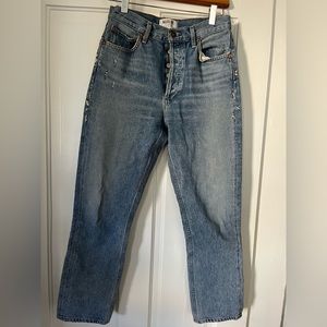 Agolde Riley Jean Crop, size 25
